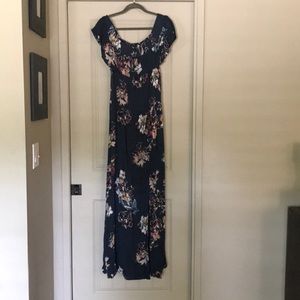 Off the shoulder maxi